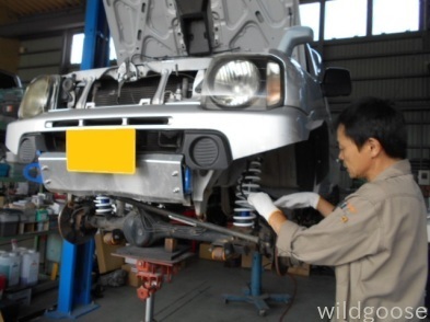 JB23W ジムニー 足廻り★コイル・バンプストッパー取付(*・ω・)*_c0213517_15150599.jpg