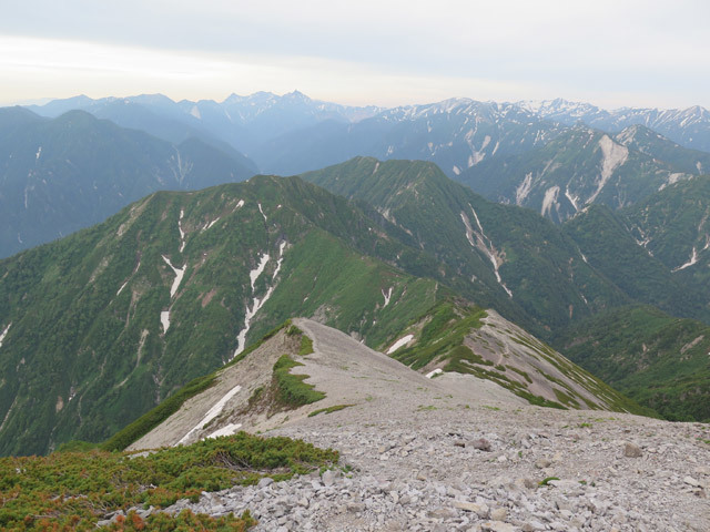 2017年7月15日～16日　針ノ木岳・七倉岳縦走（２日目）_c0116856_21552139.jpg