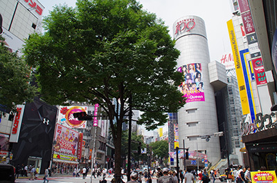 7月18日(火)の109前交差点_b0056983_11052048.jpg