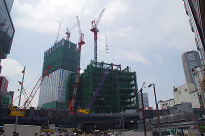 7月18日(火)の109前交差点_b0056983_11064825.jpg