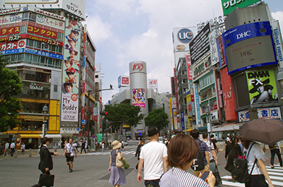 7月19日(水)の109前交差点_b0056983_12450091.jpg