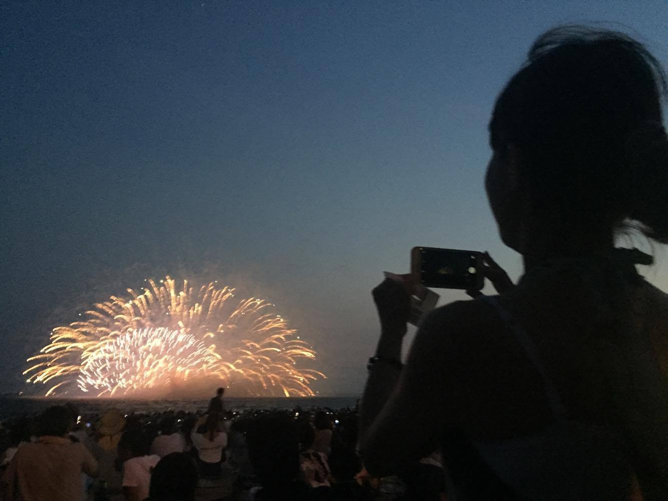 今年の花火大会は鎌倉で♪_d0108933_16574704.jpg