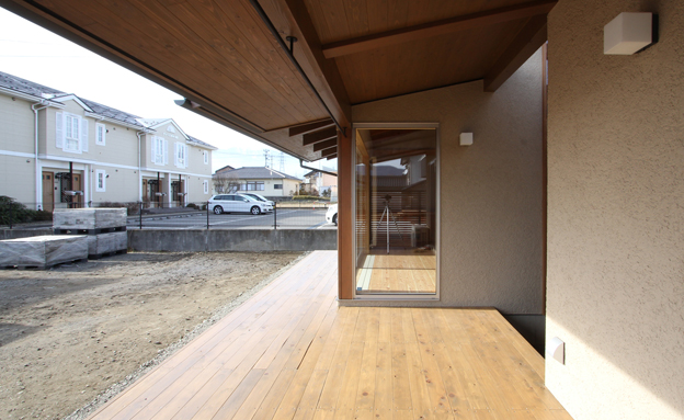 「神田町の家」庭完成で暑気払い_f0210085_1434929.jpg