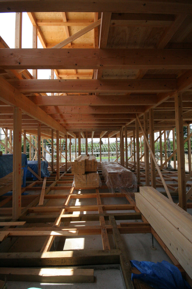 建て方工事 さとう鍼灸接骨院_b0349892_14024431.jpg