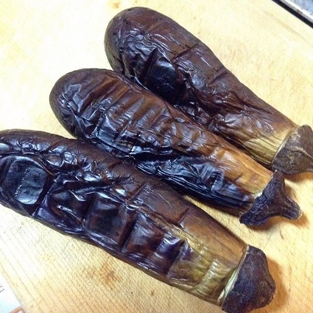 焼き茄子 夏野菜を焼こう!_a0334793_11220387.jpg