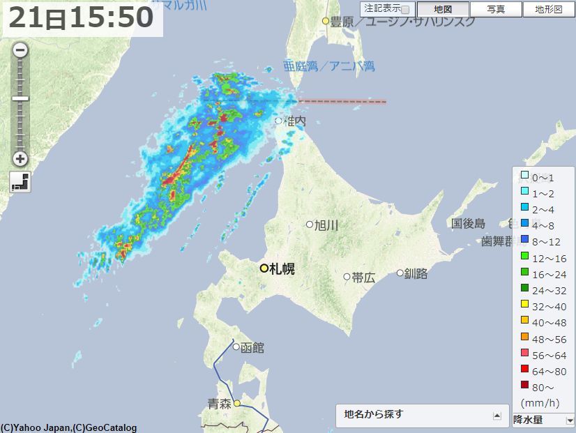 曇天、湿度高く風やや強し、この後大雨警報_c0025115_20413885.jpg