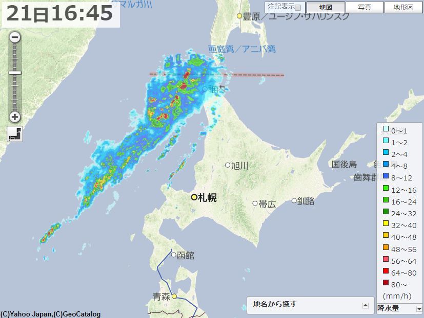 曇天、湿度高く風やや強し、この後大雨警報_c0025115_20414294.jpg