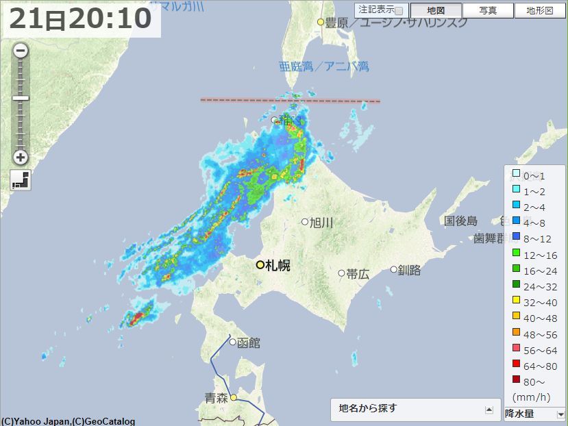 曇天、湿度高く風やや強し、この後大雨警報_c0025115_20415505.jpg