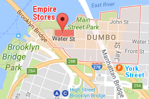 ブルックリンの廃墟レンガ倉庫の再生事例、DUMBOの「エンパイア・ストアーズ」Empire Stores外観_b0007805_2261389.jpg