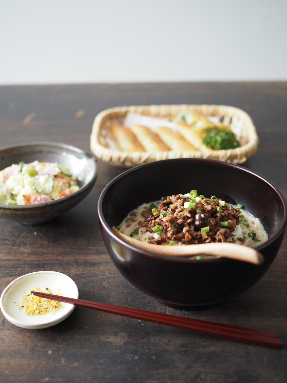 麺の器・冷し坦々麺_b0206421_1224021.jpg