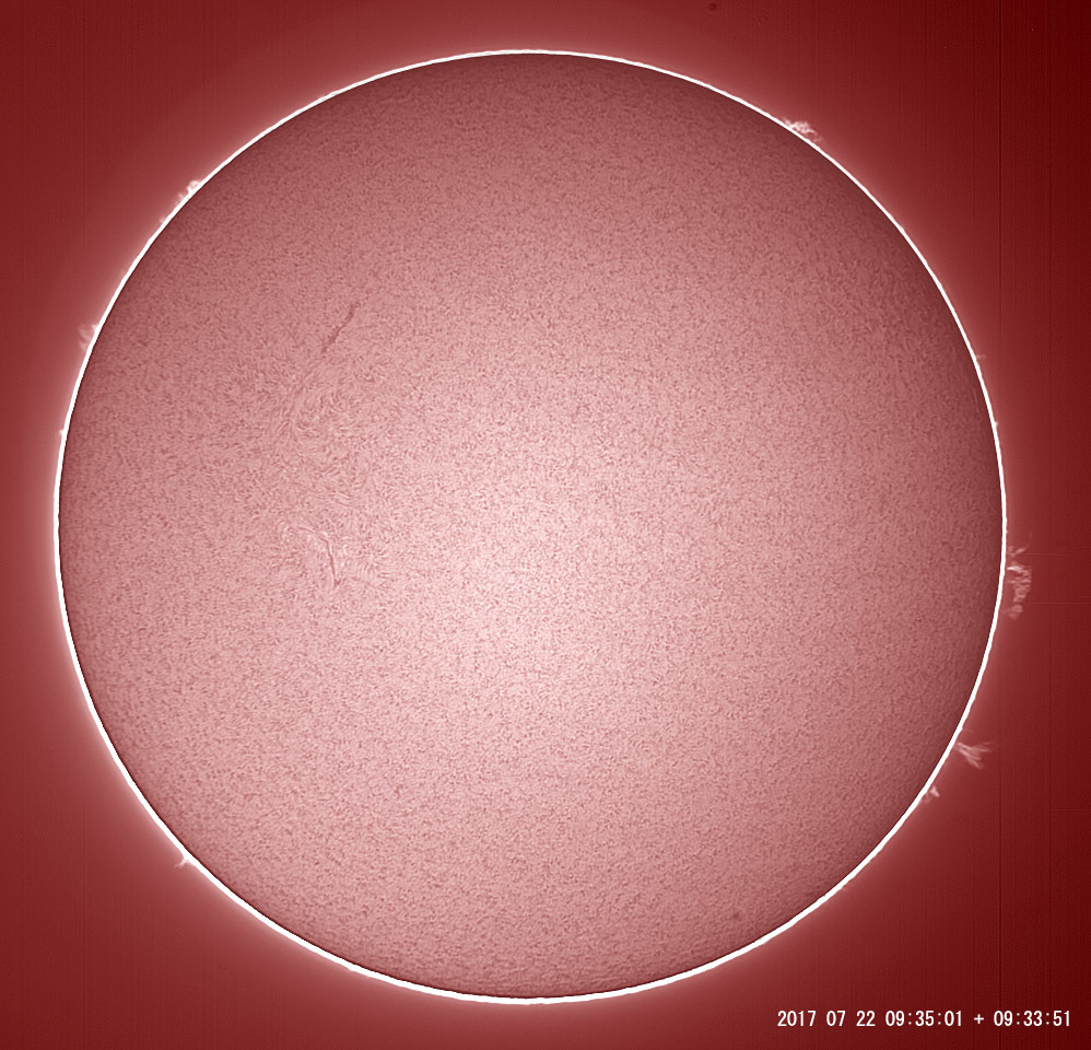 7月22日の太陽_e0174091_11451615.jpg