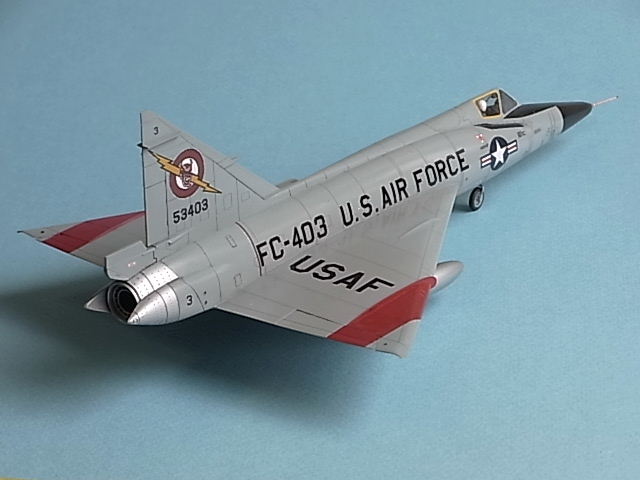 コンベア F-102A デルタダガー (MENG MODEL 1/72)。 : こつこつ コンベア F-102A デルタダガー (MENG MODEL 1/72)。 : こつこつ