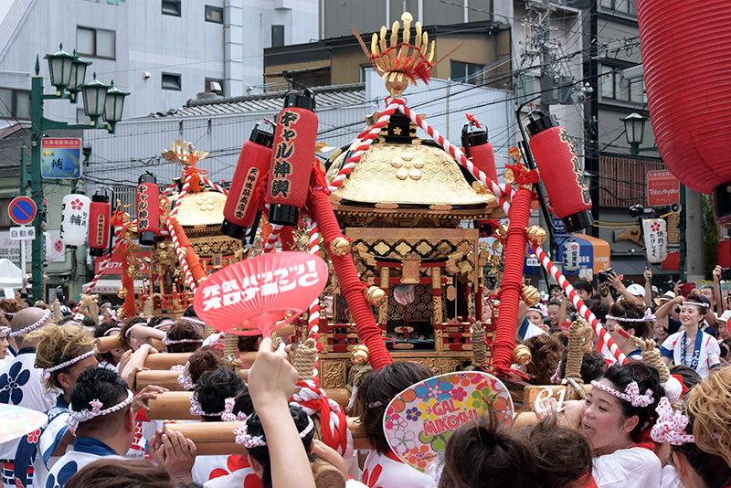 天神祭・ギャル神輿_c0317868_18303717.jpg