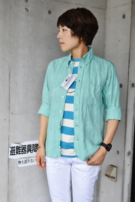 LINEN(麻) SHIRTS James Mortiomer お買い得企画★・其の①_d0152280_14571011.jpg