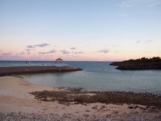 2017.7 宮古島④ お部屋からてくてく夕日を見に行く_e0139694_22485662.jpg