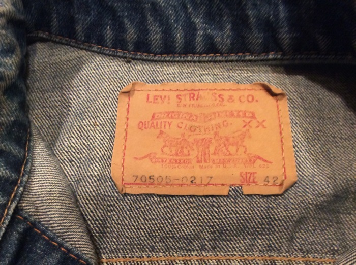 60's Levi's 70505 big-E denim jacket : BUTTON UP clothing 超特価購入 3rd LEVI’S 70505 E BIG Gジャン/デニムジャケット