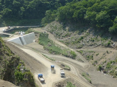 7月20日 内ヶ谷ダム工事現場見学_f0197754_15101085.jpg