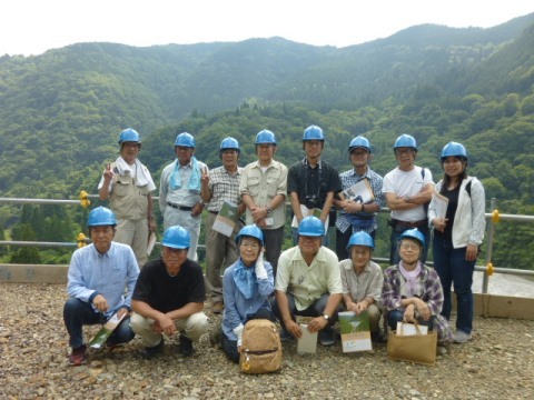 7月20日 内ヶ谷ダム工事現場見学_f0197754_15195658.jpg