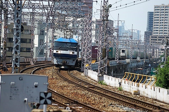 藤田八束の鉄道写真@トワイライトエキスプレスの思い出写真、須磨浦公園のスーパーはくと、神戸の街を走る貨物列車桃太郎_d0181492_21193541.jpg