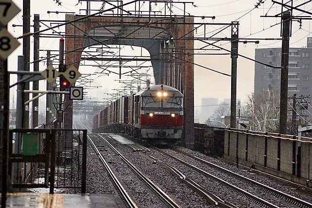 藤田八束の鉄道写真@トワイライトエキスプレスの思い出写真、須磨浦公園のスーパーはくと、神戸の街を走る貨物列車桃太郎_d0181492_21223620.jpg