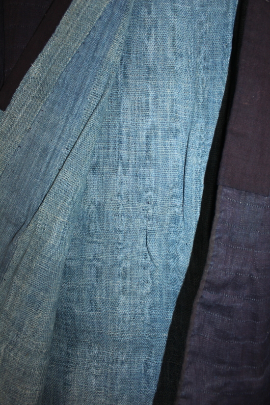 古布　木綿　藍染麻　岩手　Japanese Antique Textile Indigo Hemp_c0325097_20272995.jpg