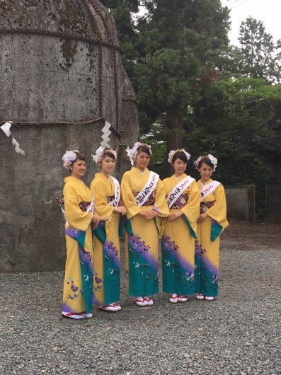 ミスさんさ踊り…7/25三石神社奉納の舞にてデビューしました_a0123133_16061531.jpg