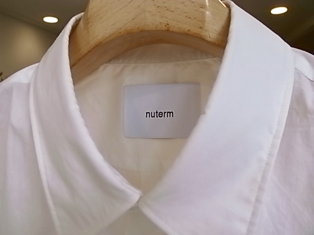 nuterm　REGULAR COLLAR SHIRTS_d0269455_20415237.jpeg