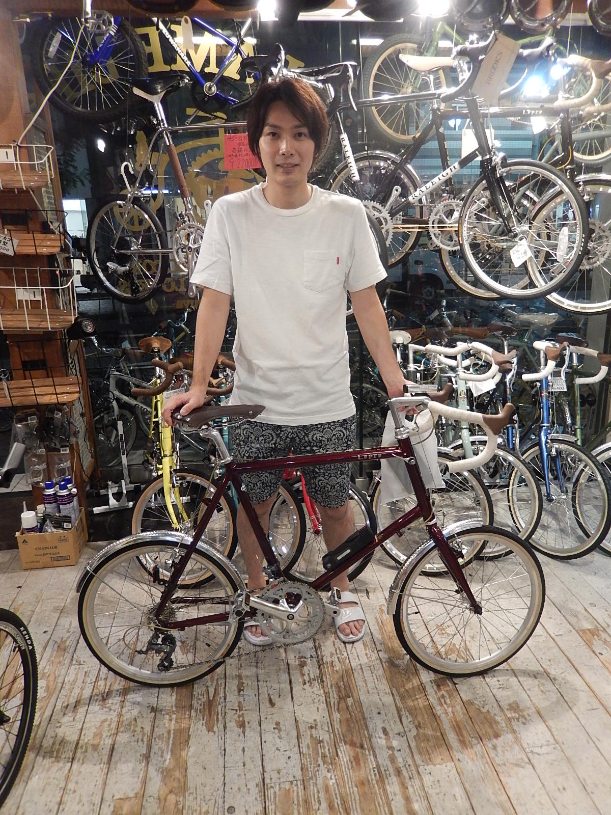 7月25日　渋谷　原宿　の自転車屋　FLAME bike前です_e0188759_15454880.jpg