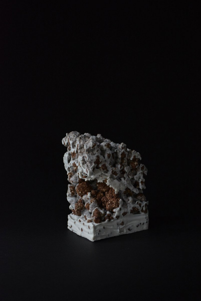 「 白石陽一展 土の現象 」 粔籹 角柱・三角柱_d0087761_0413726.jpg