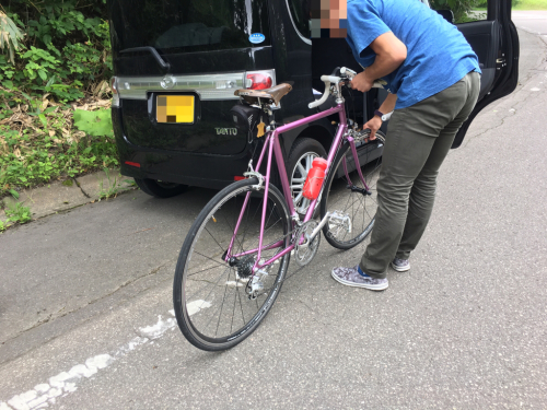 手稲山朝練 〜BROMPTON 六発目〜_d0335265_08004426.jpg