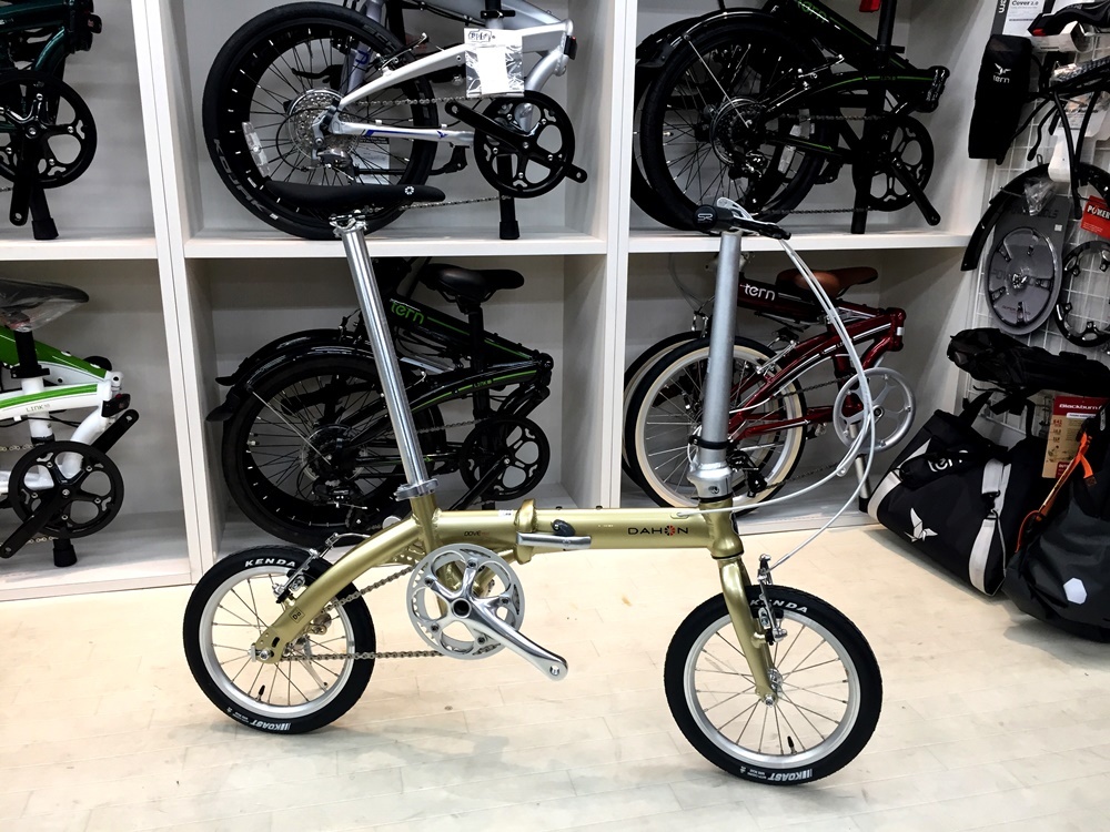 DAHON:2018年モデル先行発売モデルDove Plus(ダブ　プラス）入荷です！_e0154005_16500634.jpg