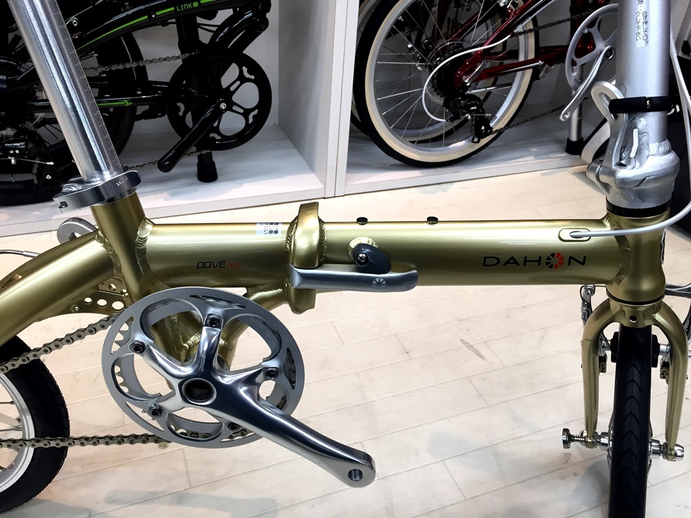 DAHON:2018年モデル先行発売モデルDove Plus(ダブ　プラス）入荷です！_e0154005_17534186.jpg