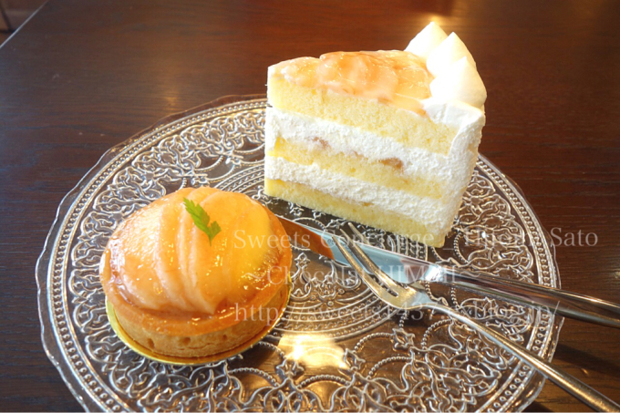 東京カフェ【荻窪】雰囲気よい店内で桃スイーツを@フランス料理とお菓子のお店 アルモニー_c0354841_17520856.jpg