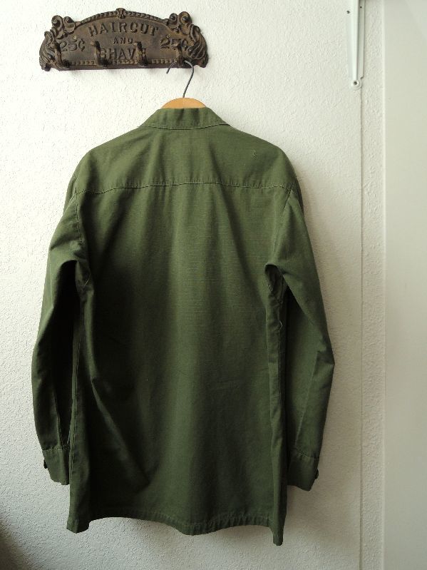 ジャケット・アウター 70s Jangle Fatigue Jacket 4th S-S US.ARMY JUNGLE FATIGUE JACKET 4th 1970' size X