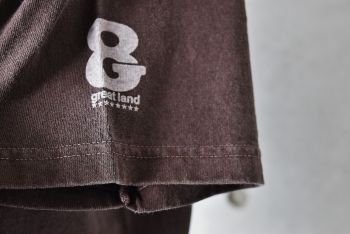 「当店別注」入荷です(^^♪ GOOD ON × GREAT LAND コラボTEE!★!_d0152280_16210712.jpg