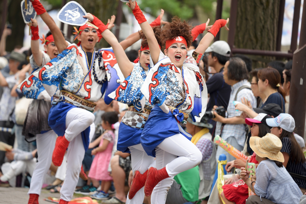 第11回　よさこい光が丘　「ダンスパフォーマンス集団　迫　-HAKU-」さん　小平市・東村山市_c0276323_10375551.jpg