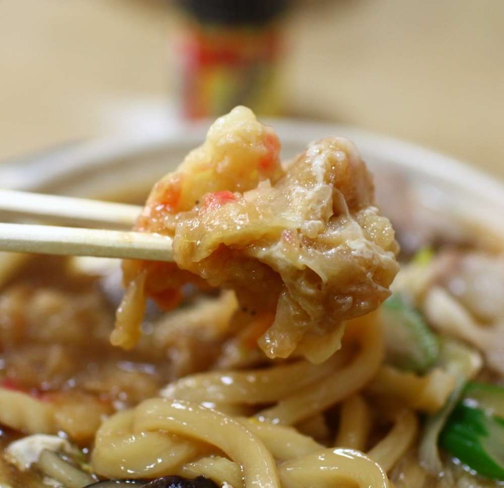 南牧村 井上うどん店 鍋焼きうどん 焼まんじゅうを食らう