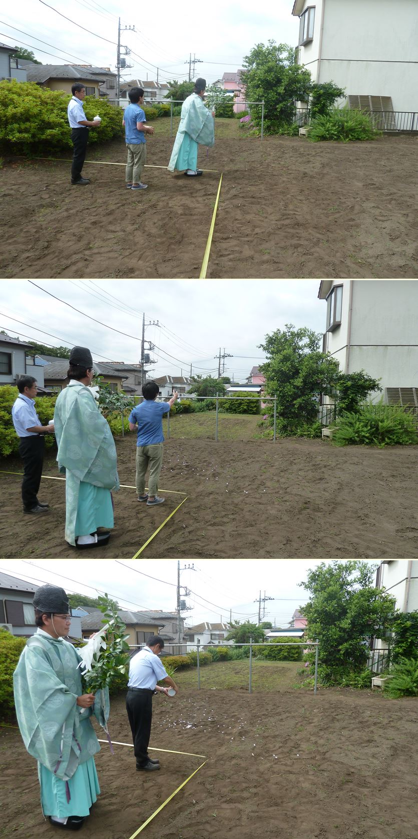 相模原市南区の家☆地鎮祭が執り行われました_c0152341_882561.jpg