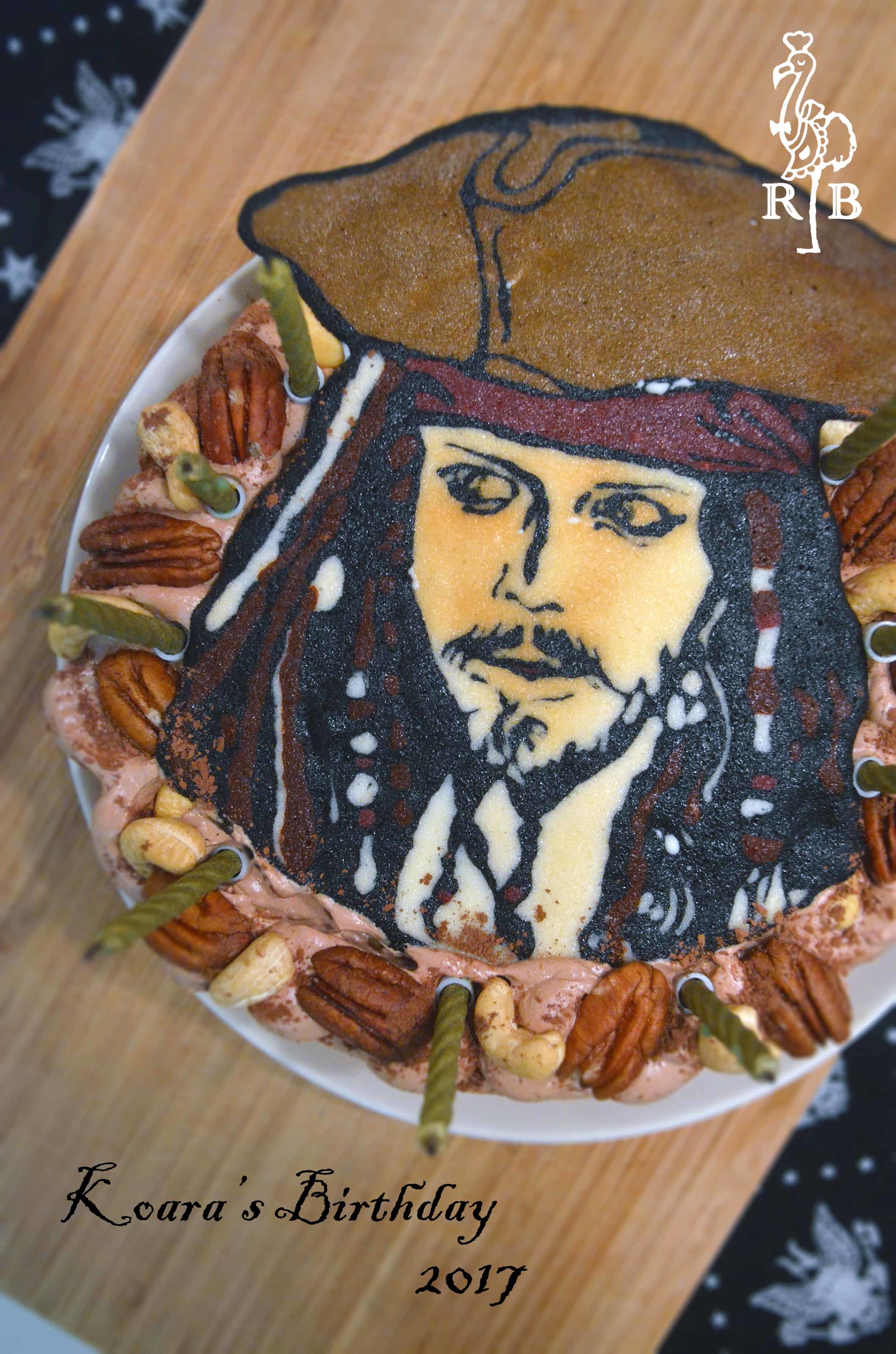 Jack Sparrow Birthday Cake Rainbow Bakery Jack Sparrow Birthday Cake Rainbow Bakery