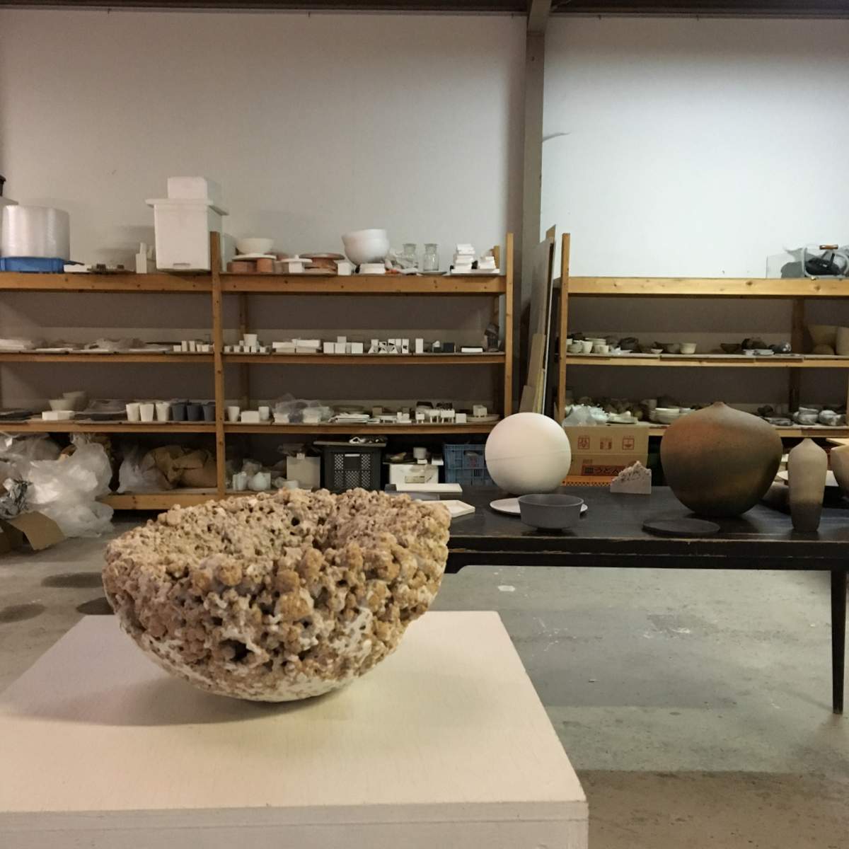 「 白石陽一展 土の現象 」 工房_d0087761_22405894.jpg