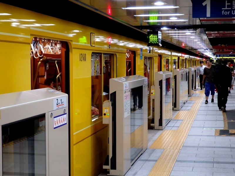 銀座線のレトロ調電車 : 東奔北走