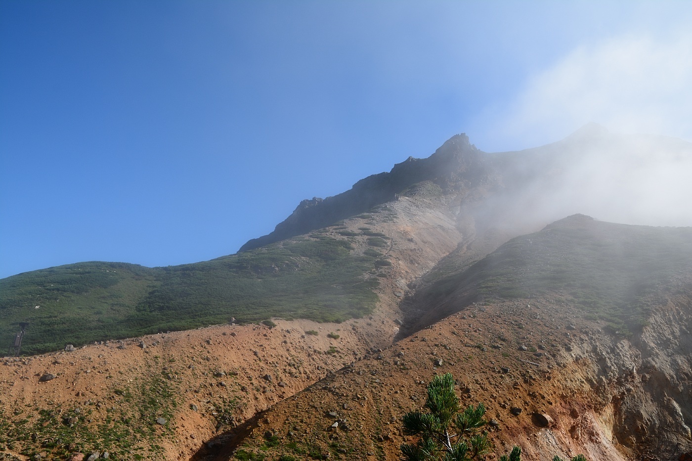 十勝連峰縦走★上富良野岳～上ホロカメットク山～十勝岳★2017.7.29_a0248508_22503903.jpg