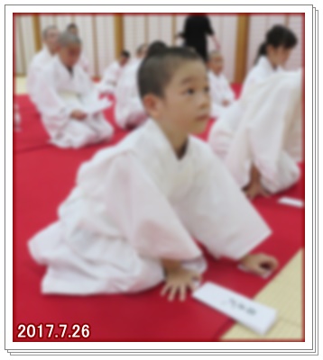 「ケイくん」 妙心寺集団得度式、頑張りました！！_a0052666_17325428.jpg