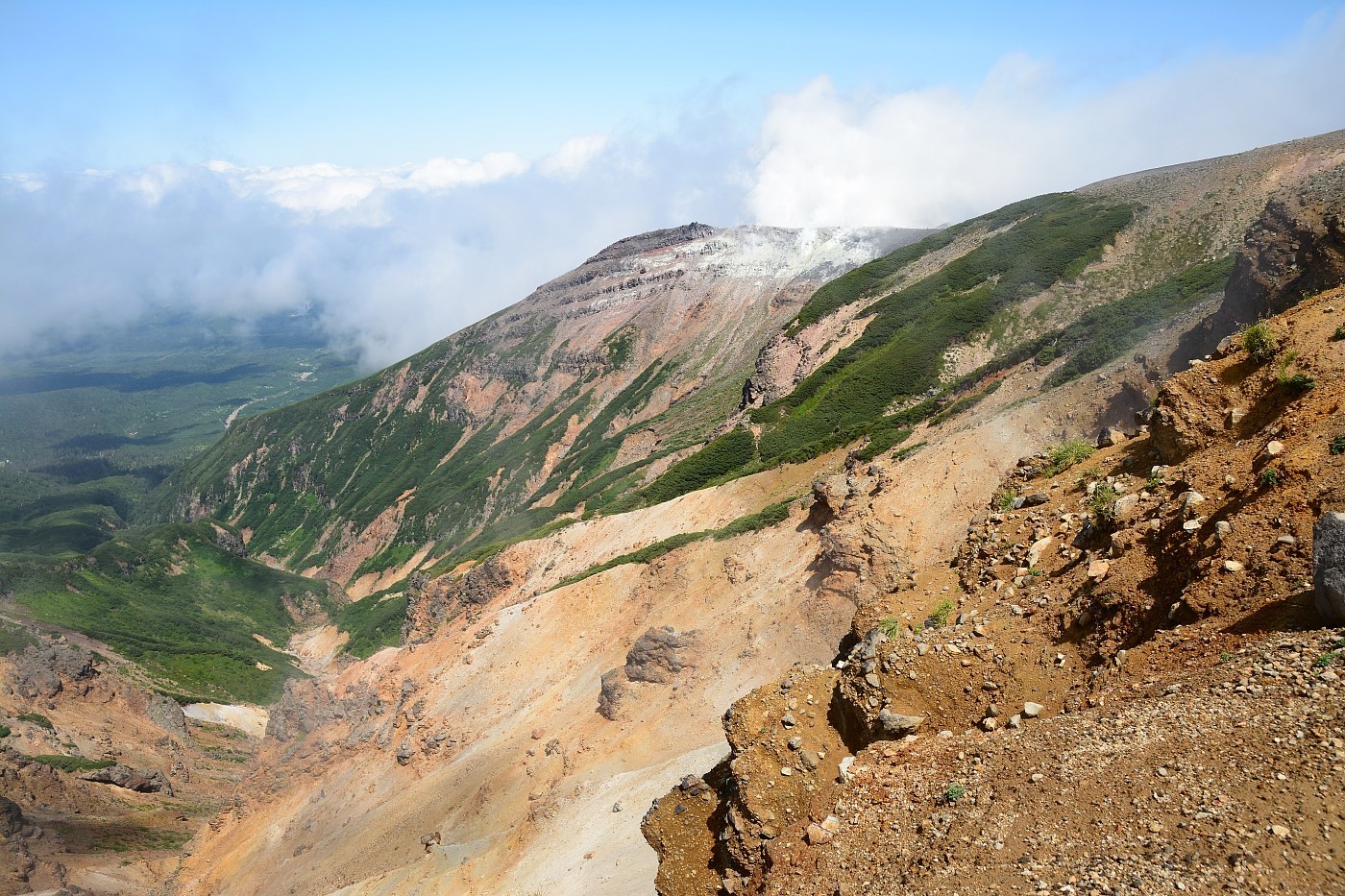 十勝連峰縦走★上富良野岳～上ホロカメットク山～十勝岳★2017.7.29_a0248508_08120173.jpg