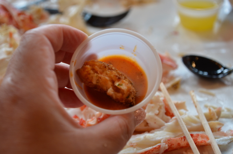 ジュノーの顔とも言えるお店で楽しいランチ「TRACY\'S KING CRAB SHACK」：2017ルビープリンセスアラスカクルーズ8_f0054556_23062449.jpg