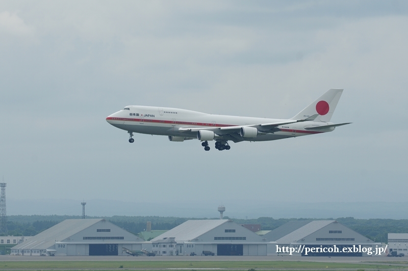 B-747-400 日本国政府専用機 べつばら_c0354758_21432654.jpg