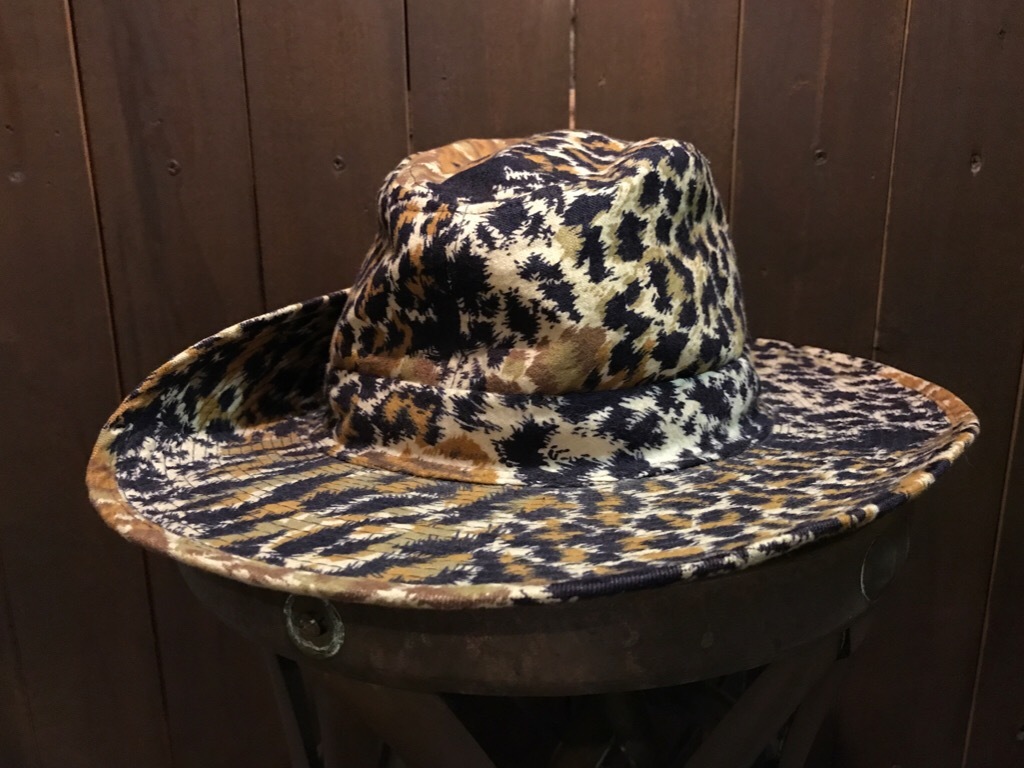 神戸店8/2(水)ヴィンテージ入荷! #2 50\'s Leopard/Panther Camo Cowboy Hat!Army Item!!!_c0078587_16204643.jpg