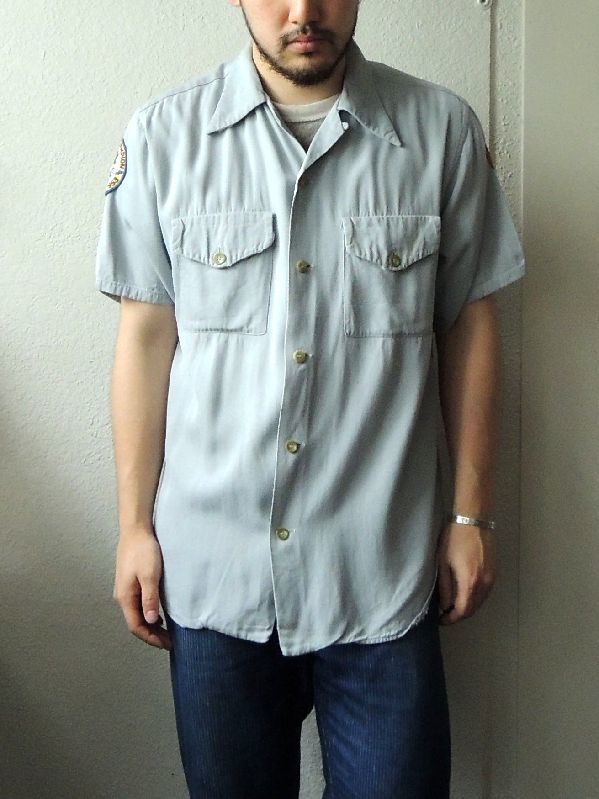 50S NAT NAST RAYON BOWLING SHIRT--RECOMMEND-- : 38CLOTHING BLOG