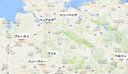 17年4月29日 土 ドイツ その12 ブレーメン 2 Camino0810