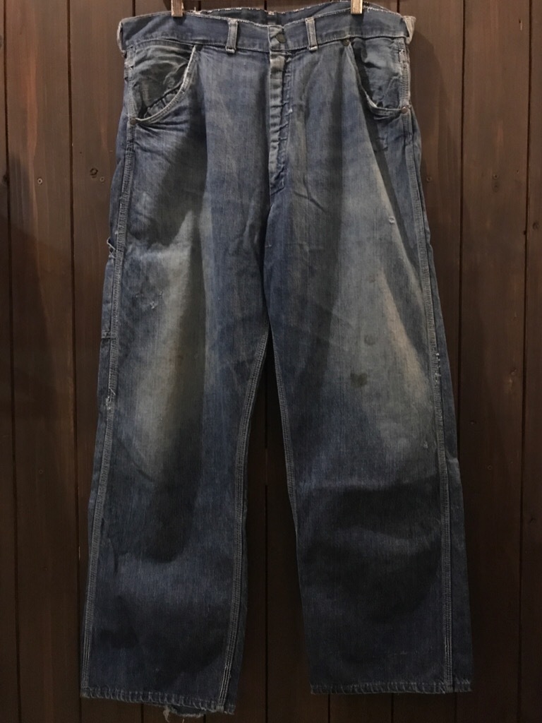 神戸店8/2(水)ヴィンテージ入荷! #3 30\'s BuckleBack Painter Pants!Vintage Work Item!!!_c0078587_16205298.jpg